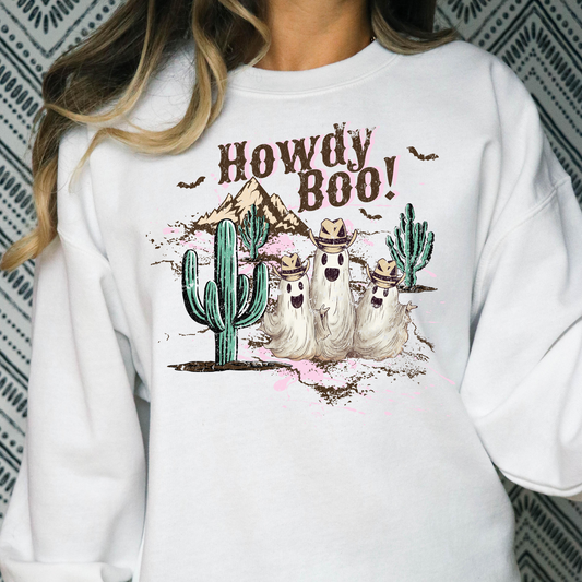 Howdy Boo (Western Ghosts) Full Color DTF Transfer