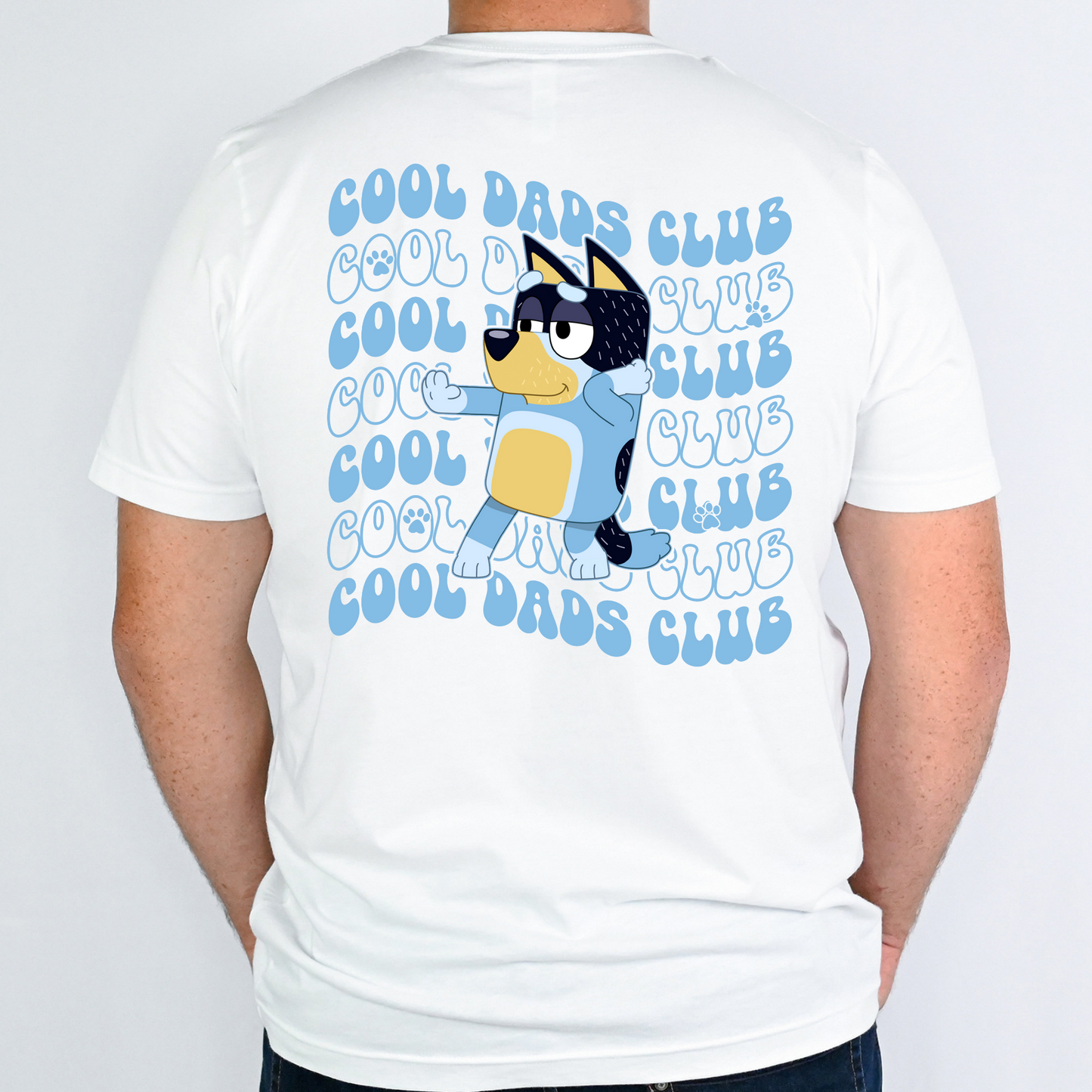 Cool Dads Club Bluey Full Color DTF Transfer