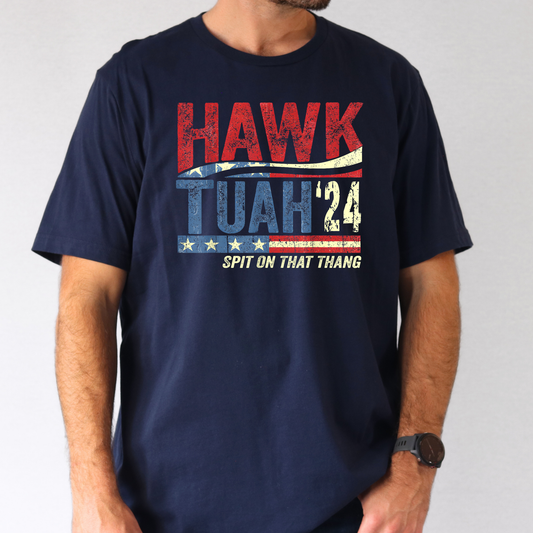 Hawk Tuah 24" (Flag Design) Full Color DTF Transfer