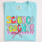Science Teacher (MULTI STAFF OPTIONS) Full Color DTF Transfer