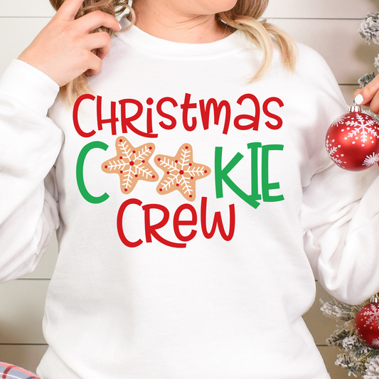 Christmas Cookie Crew Full Color DTF Transfer