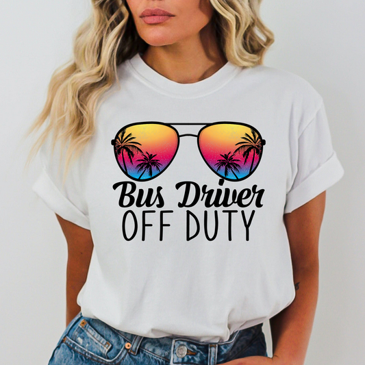 Bust Driver Off Duty Full Color DTF Transfer