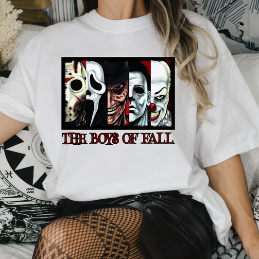 Horror Boys Of Fall Full Color DTF Transfer