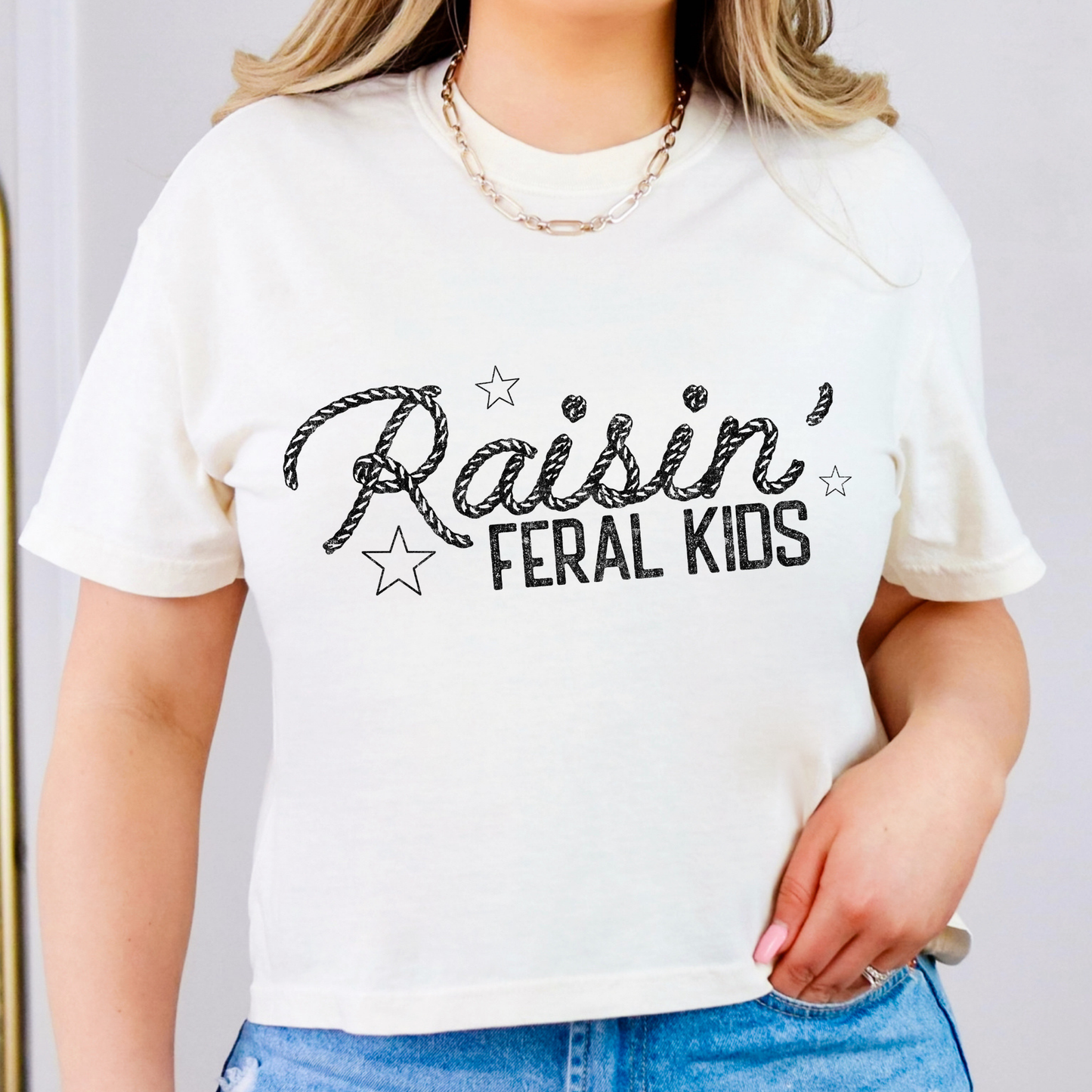 Raisin Feral Kids Full Color DTF Transfer
