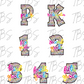 Rainbow Leopard Grade (MULTI GRADE OPTIONS) Back To School Full Color DTF Transfers