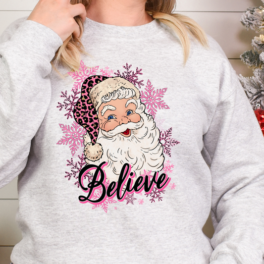 Believe (Hot Pink) Full Color DTF Transfer