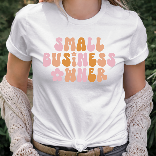 Small Business Owner Full Color DTF Transfer