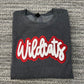 Glitter Appliqué Embroidered Sweatshirt/T-Shirt (ANY SINGLE ONE LINE WORD)