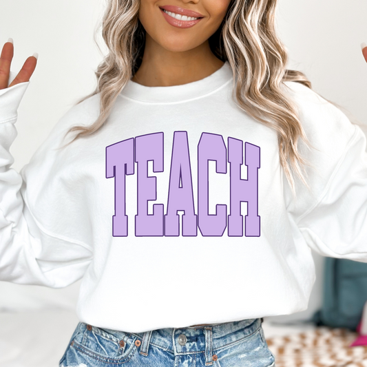 Teach (Multi Color Options) Full Color DTF Transfer