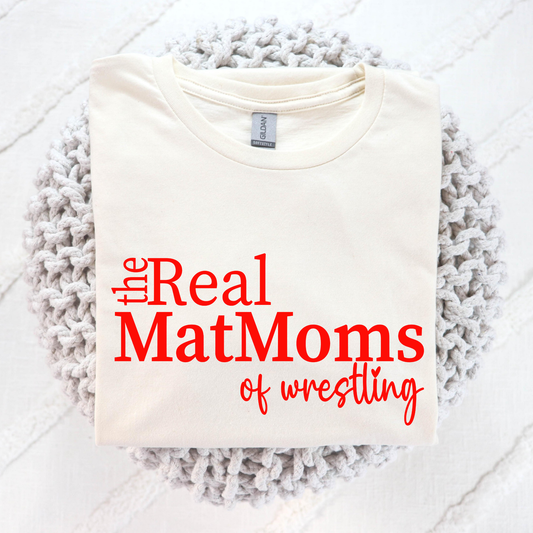 The Real Mat Moms Of Wrestling Full Color DTF Transfer