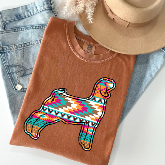 Show Goat Full Color DTF Transfer