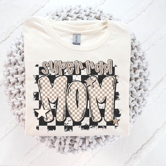 Super Rad Mom Full Color DTF Transfer