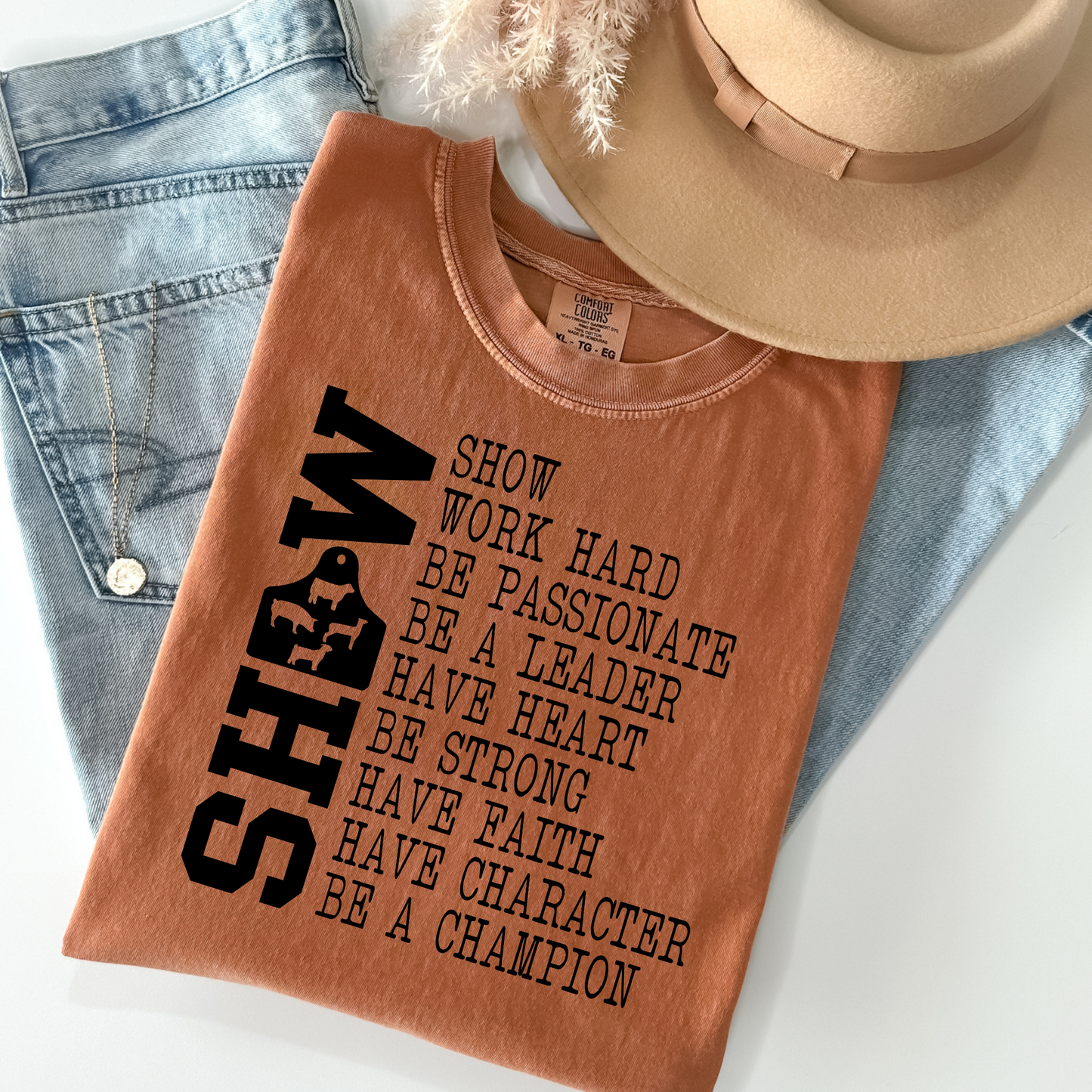 Show (Liverstock , FFA) Full Color DTF Transfer