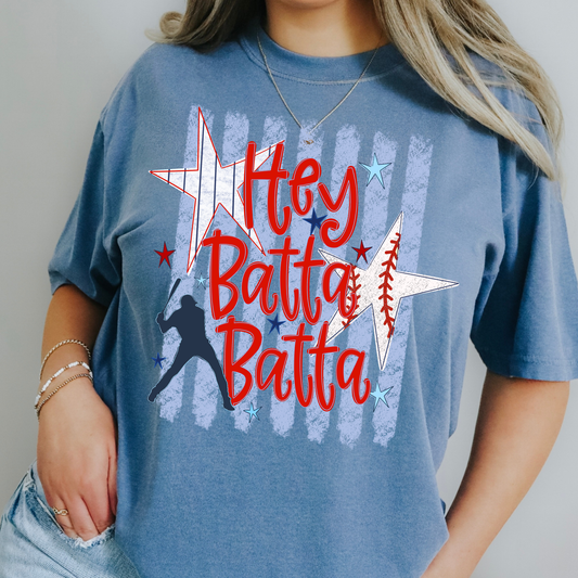 Hey Batta Batta Full Color DTF Transfer