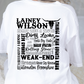 Lainey Wilson Song Print Full Color DTF Transfer