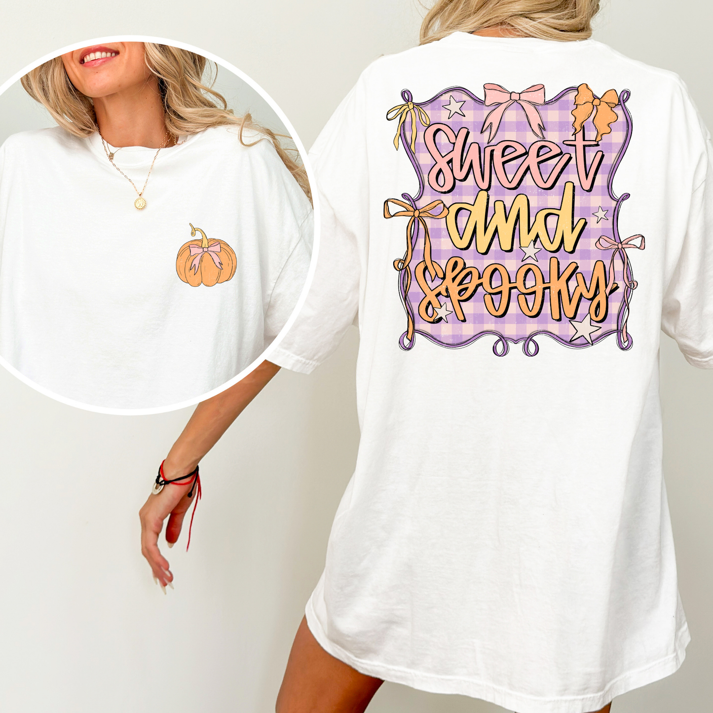 Sweet And Spooky Full Color DTF Transfer