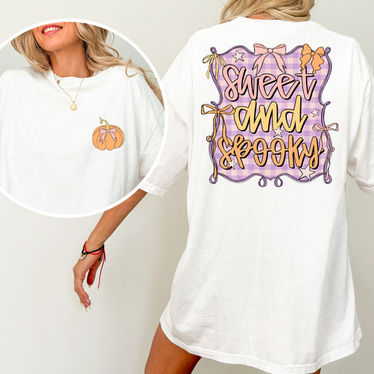 Sweet And Spooky Full Color DTF Transfer