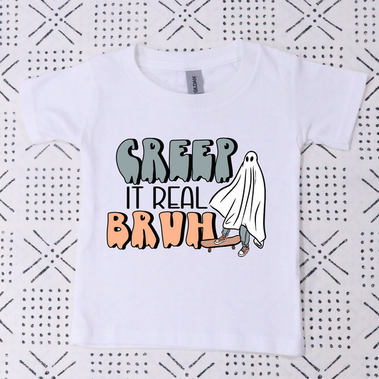 Creep It Real Bruh (Skateboard Ghost) Full Color DTF Transfer