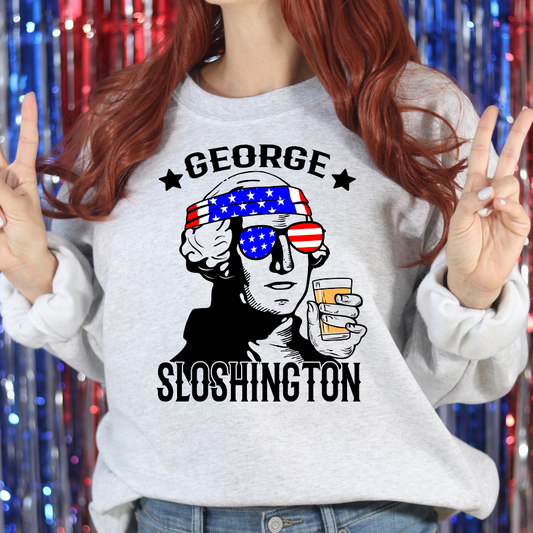 George Sloshington Full Color DTF Transfer