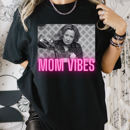 Mom Vibes Kitty Forman Full Color DTF Transfer