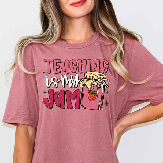 Teaching Is My Jam Full Color DTF Transfer