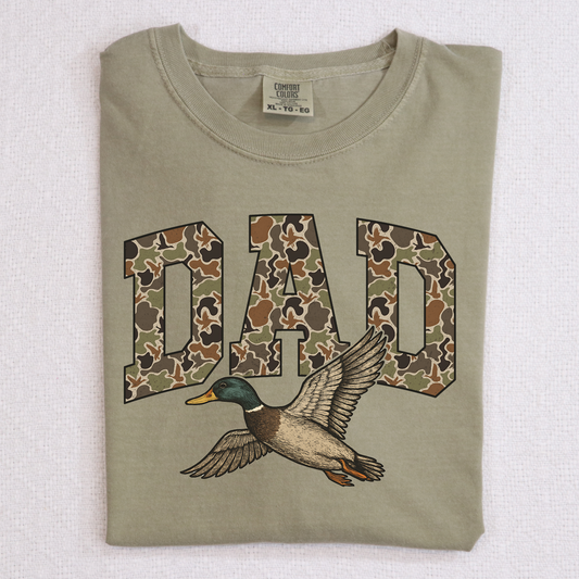 Dad (Camo) Duck Full Color DTF Transfer