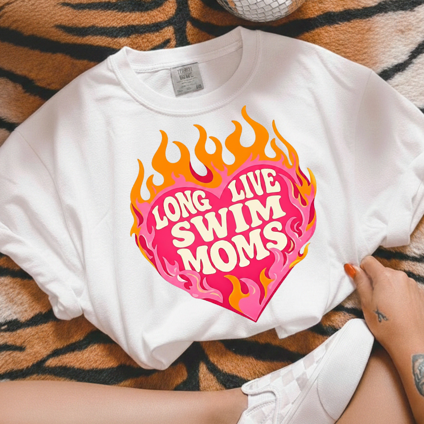 Long Live Swim Moms Full Color DTF Transfer