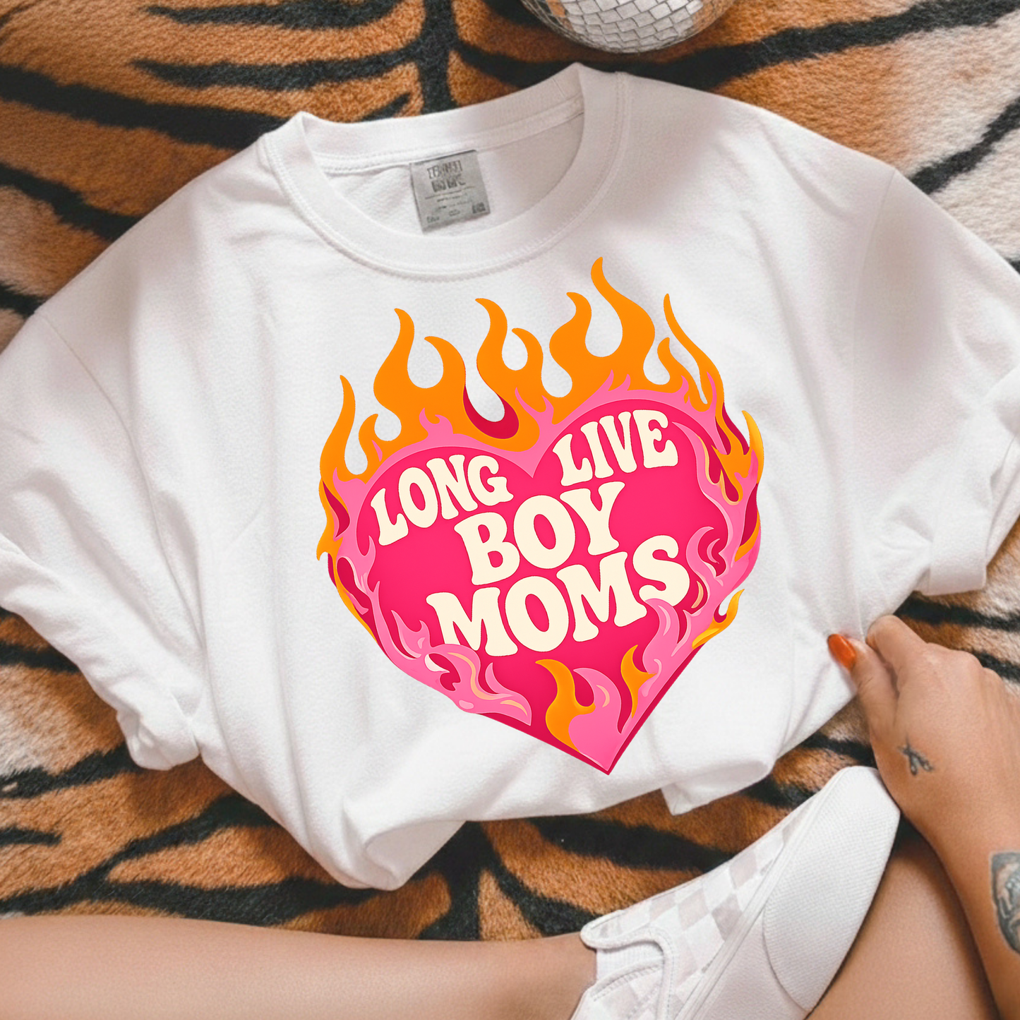 Long Live Boy Moms Full Color DTF Transfer