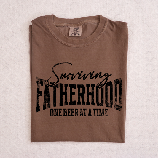 Surviving Fatherhood Full Color DTF Transfer