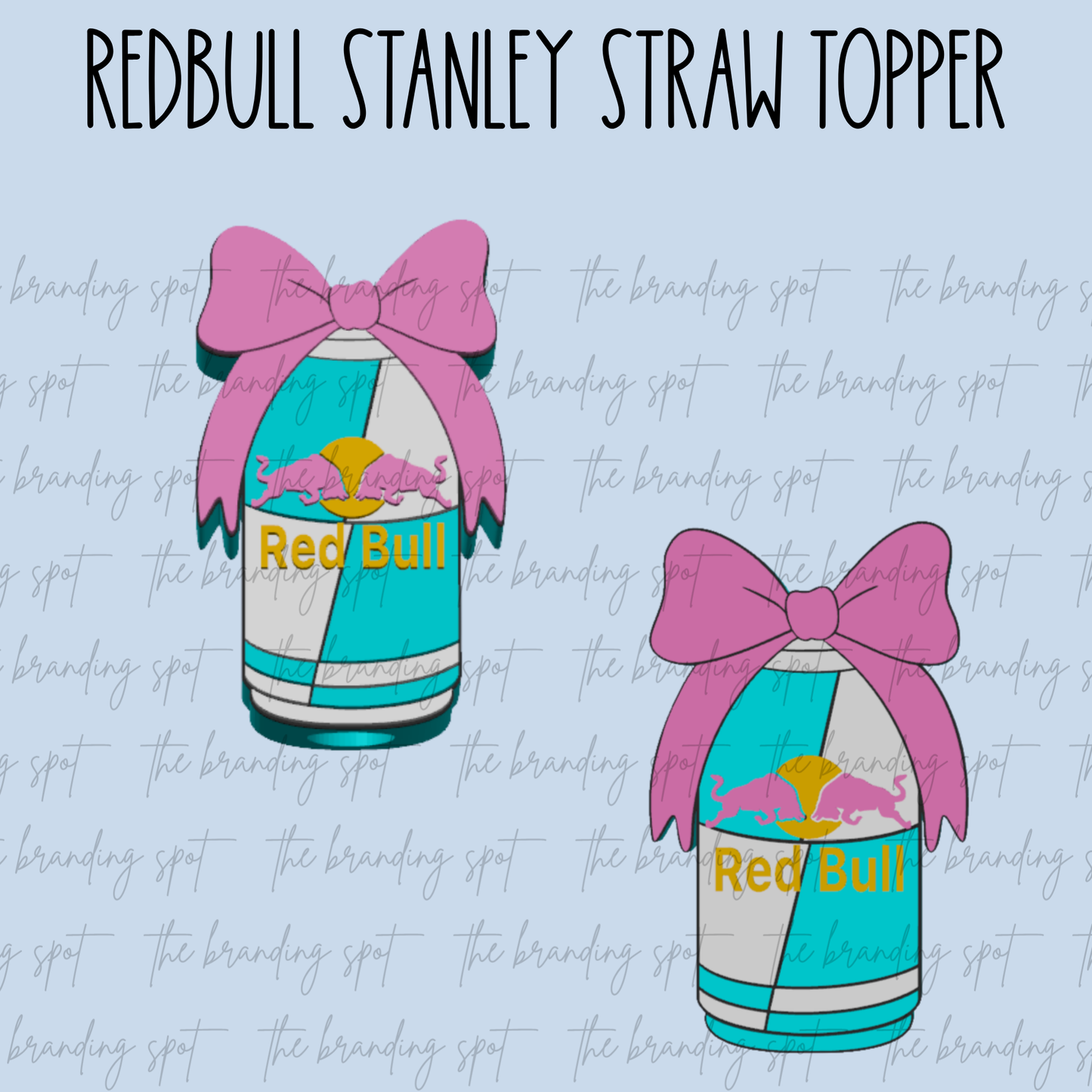 Redbull Stanley Straw Topper