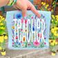 Floral Teacher (Para - Sped - Counselor Options) Full Color DTF Transfer