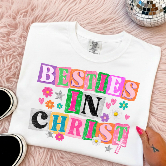 Besties In Christ Full Color DTF Transfer