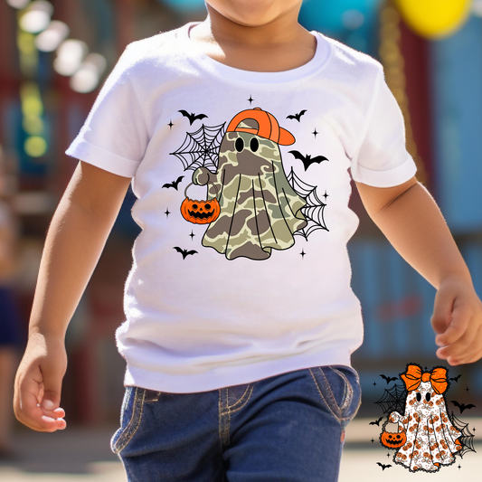 Kids Ghost (Boy/Girl Option) Full Color DTF Transfer
