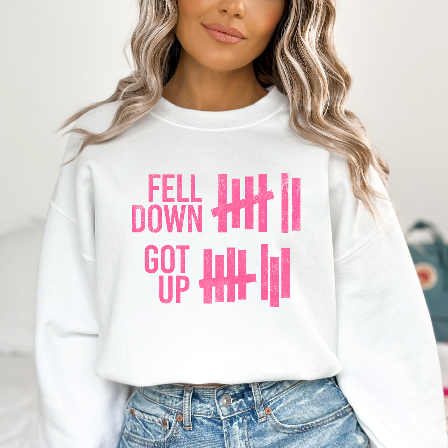 Fell Down - Got Up Full Color DTF Transfer