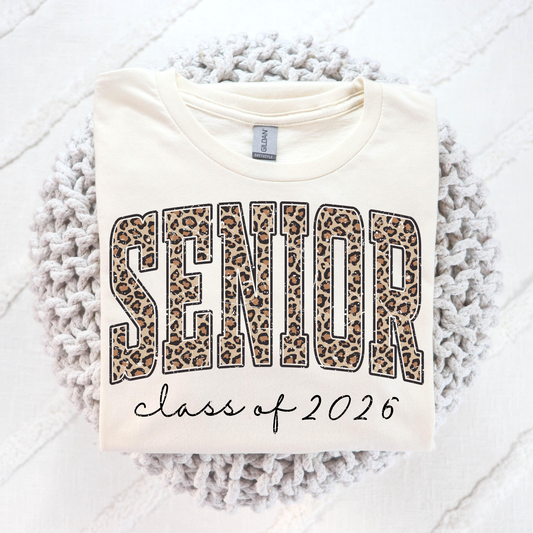 Leopard Senior 2025 Full Color DTF Transfer