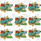 Camo Pencil Grade (MULTI GRADE OPTIONS) Checkered Back To School Full Color DTF Transfers