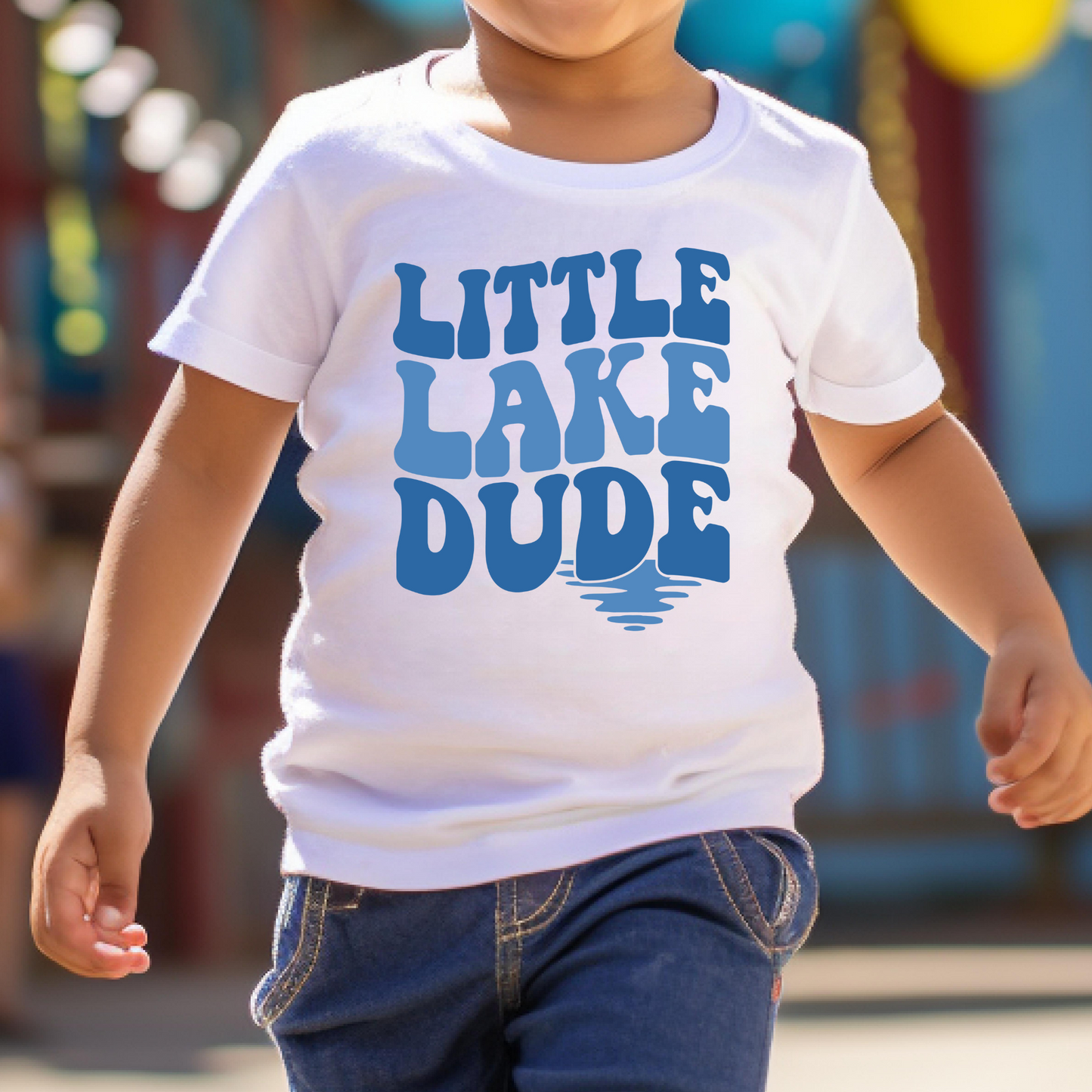 Little Lake Dude Full Color DTF Transfer