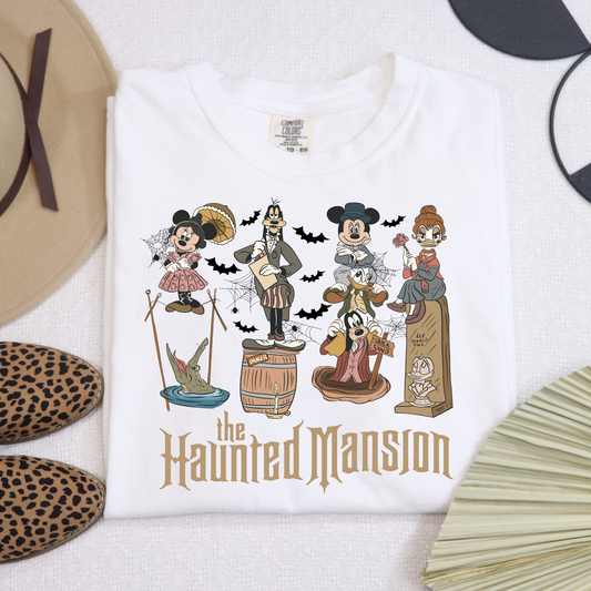 Mickey and Friends Haunted Mansion Full Color DTF Transfer