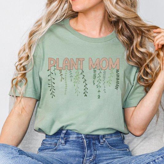 Plant Mom Full Color DTF Transfer