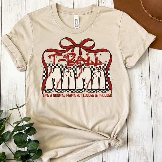 TBall Mama Like A Normal Mama... Full Color DTF Transfer