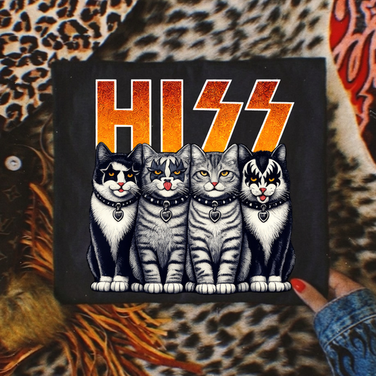 HISS (Cats) Full Color DTF Transfer