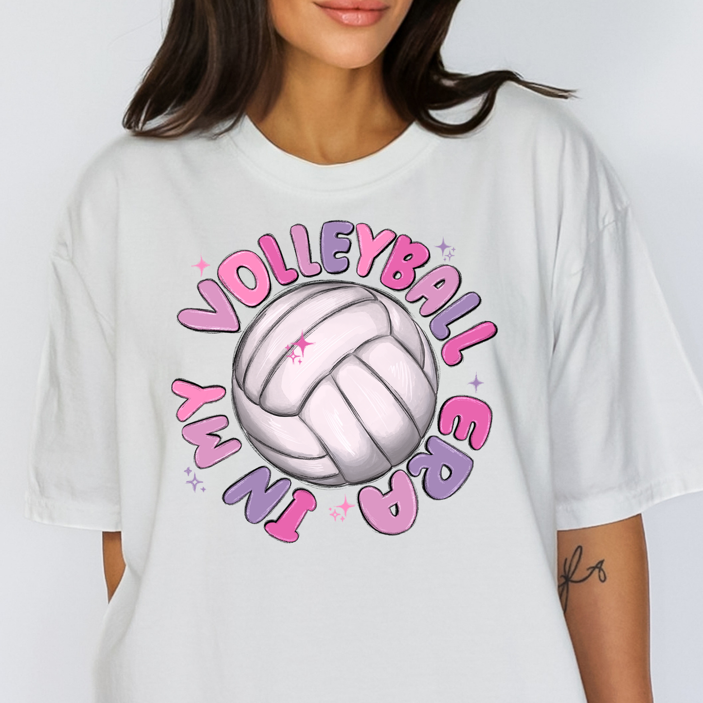 In My Volleyball Era Full Color DTF Transfer