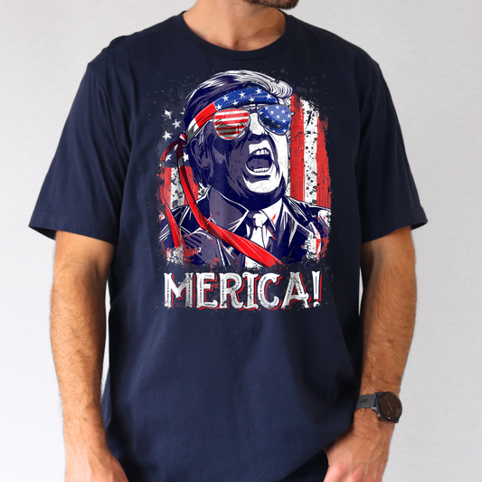 Merica (Trump in Bandana) Full Color DTF Transfer