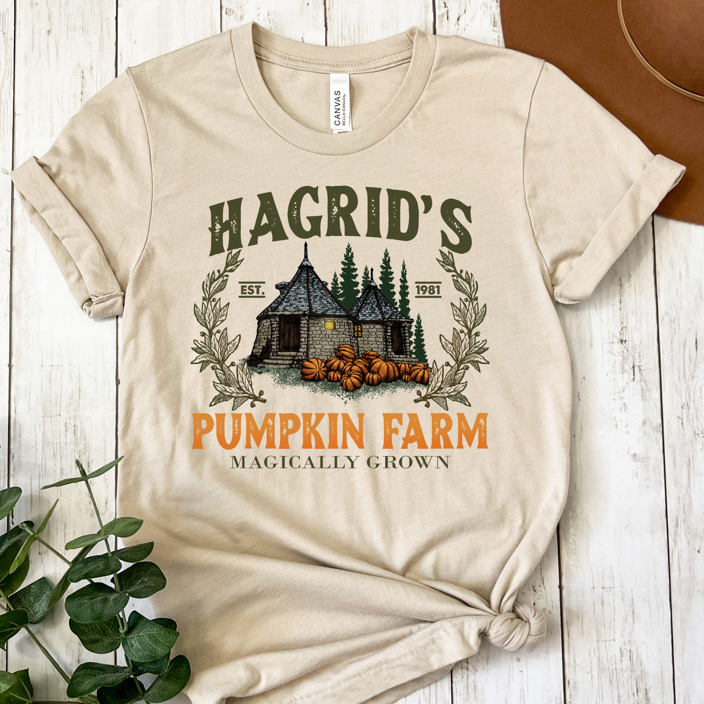 Hagrid's Pumpkin Farm Magically Grown Full Color DTF Transfer