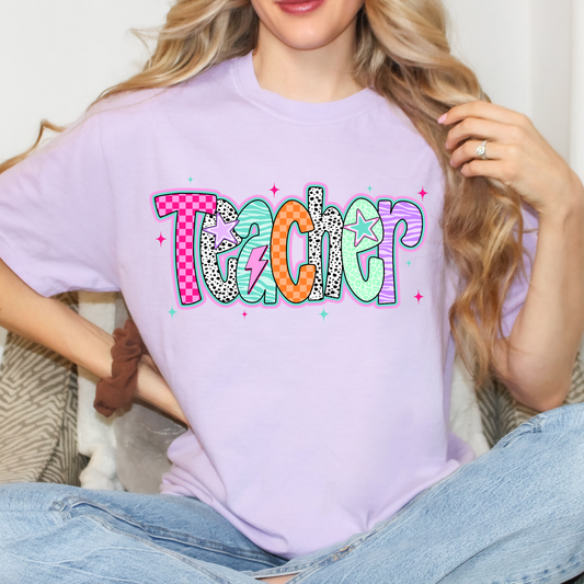 Teacher Full Color DTF Transfer