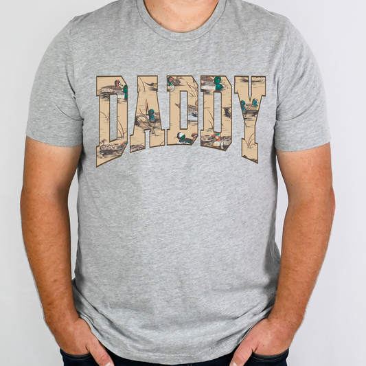 Daddy (Duck Pattern Filled) Full Color DTF Transfer