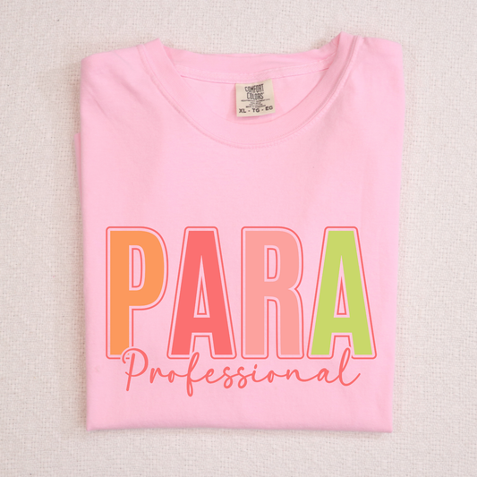 Para Professional (Multi Color) Full Color DTF Transfer