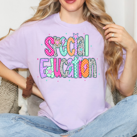 Special Education Full Color DTF Transfer