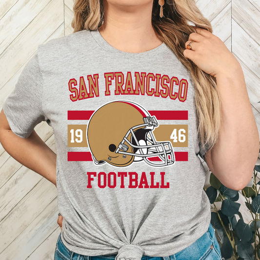 San Francisco Football Full Color DTF Transfer