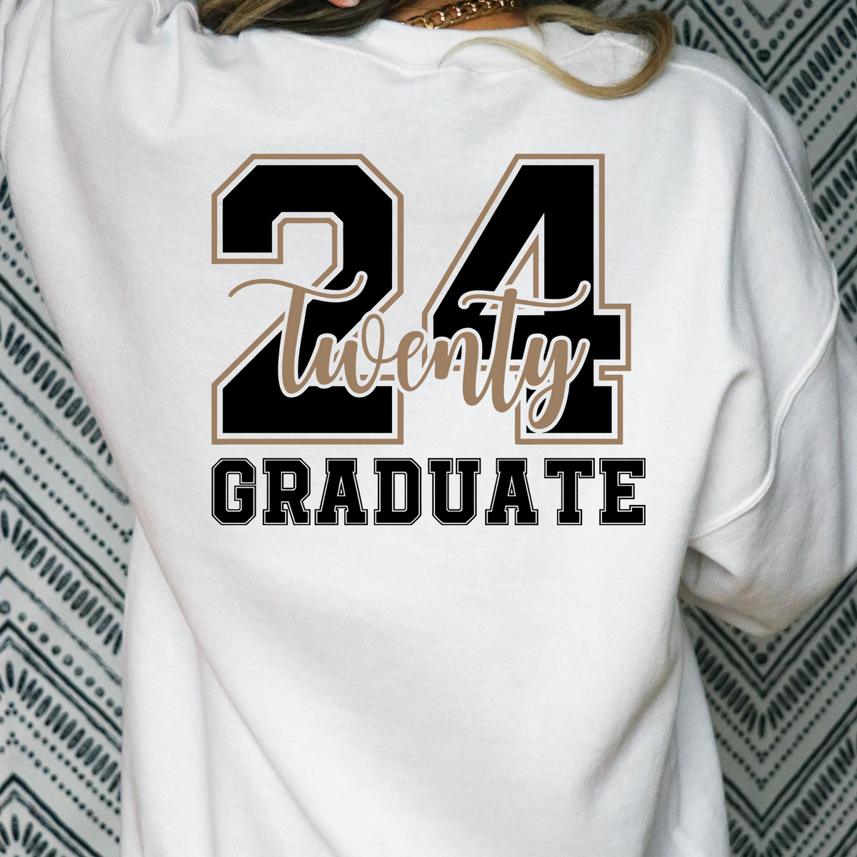 Graduate Transfer 2024 Graduate Full Color DTF Transfer – TBS Transfers